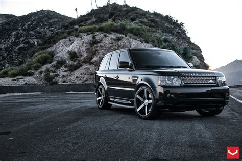 Striking Looks Of Range Rover Sport Enriched by Vossen Custom Wheels ...