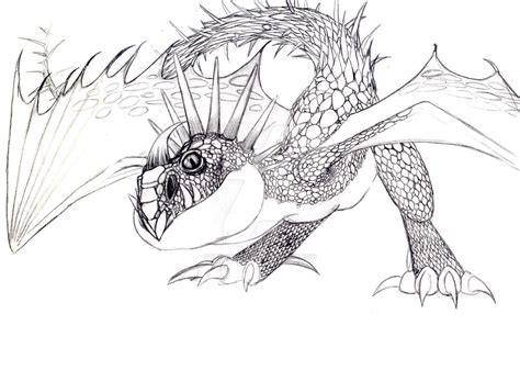 Stormfly WIP II by HekateLesedi on DeviantArt