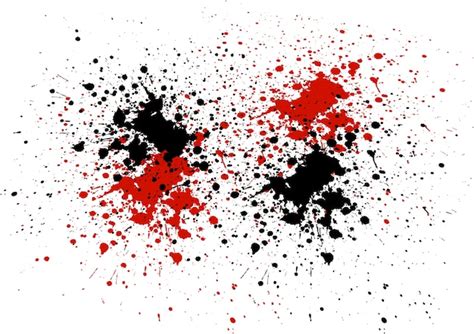 Black Paint Splatter Background