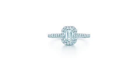 Emerald Cut Diamond Engagement Rings | Tiffany Soleste® Engagement ...