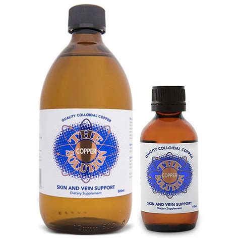 Colloidal Copper - The Copper Solution - Purple House Natural Therapies