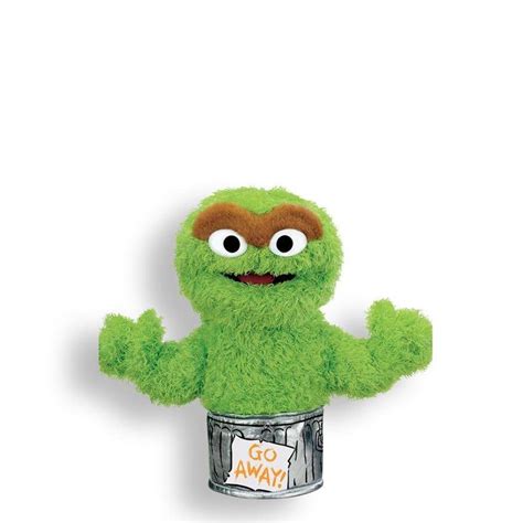 Oscar the Grouch Hand Puppet Sesame Street 11" Gund #GUND | Sesame ...