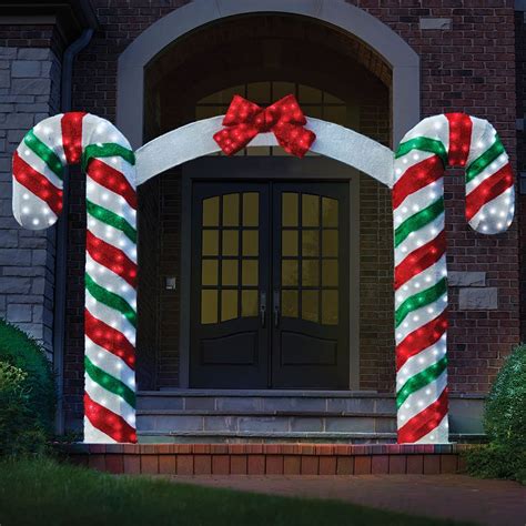 Candy Cane Christmas Lights - Kid Creative