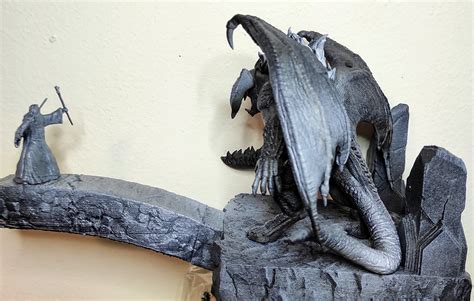 Gandalf and Balrog 3d Printed and Primed - Etsy