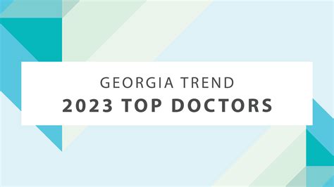 Seven named 2023 Georgia Trend 'Top Doctors' - Longstreet Clinic