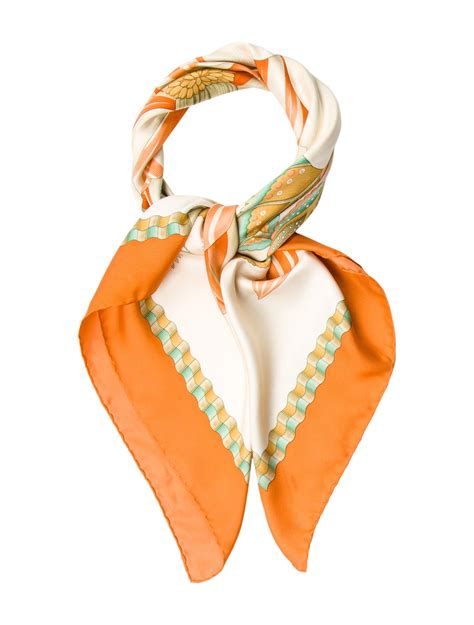 Salvatore Ferragamo Silk Floral Scarf - Scarves and Shawls, Accessories ...