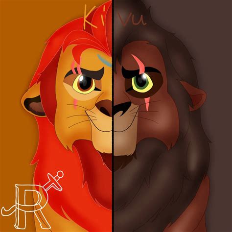 Kion and kovu by Reyhablueninja on DeviantArt