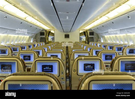 Boeing 777 interior hi-res stock photography and images - Alamy