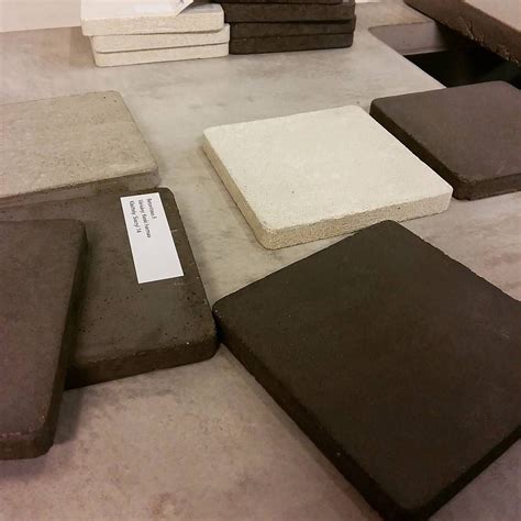 Concrete countertop color samples in the making. There are countless ...