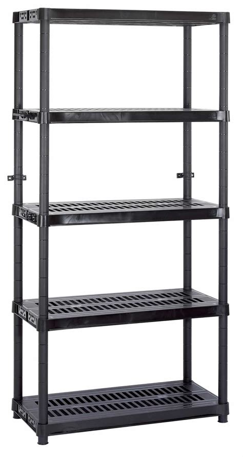 Freestanding Plastic Shelving Units