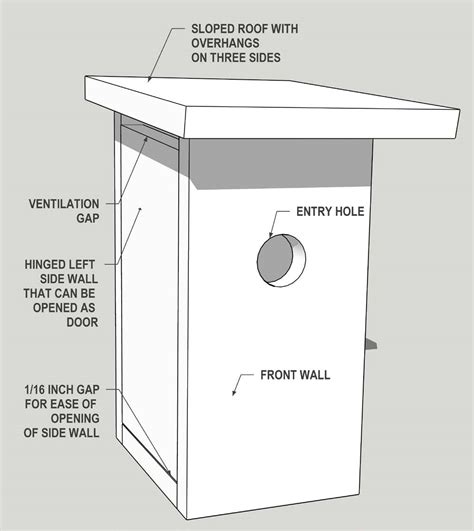 Bluebird Birdhouse Plans Complete Step-By-Step Instructions forBuilding ...