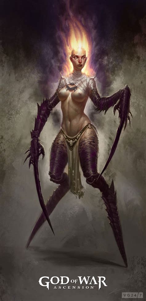 God of War: Ascension gets 'Empusa' enemy artwork | VG247