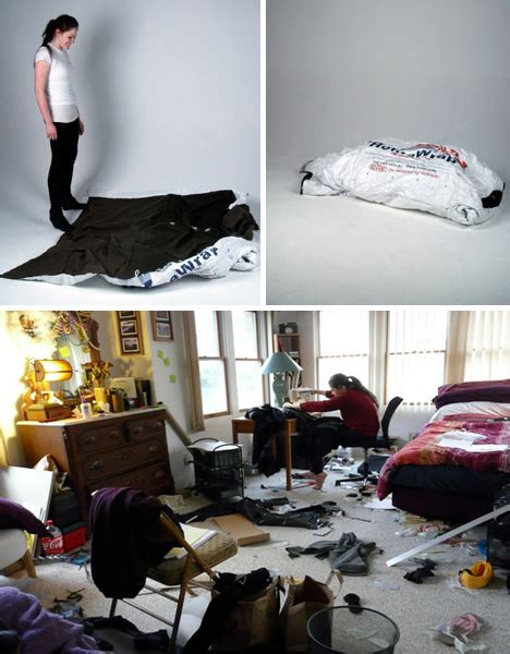 Sleeping Bag Coats: Makeshift Wearable Homeless Shelters | Designs ...