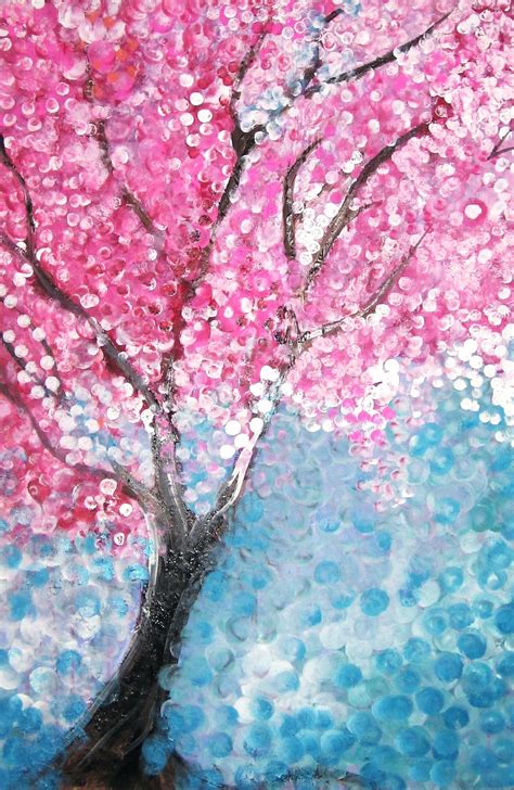 Famous Cherry Blossom Tree Painting at PaintingValley.com | Explore ...