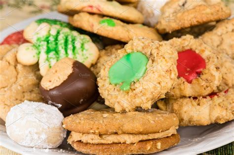 Assorted christmas cookies featuring food, snack, and dessert | High ...