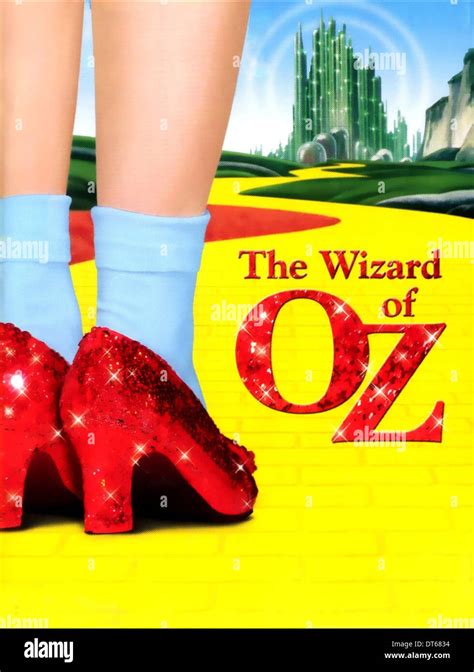 DOROTHY'S MAGIC SHOES POSTER THE WIZARD OF OZ (1939 Stock Photo ...