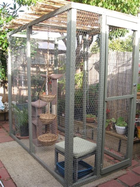 catio ideas | Cat enclosure, Outdoor cat house, Outdoor cat enclosure