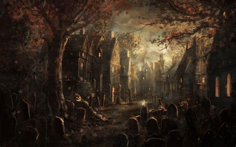 Halloween Town Wallpapers - Wallpaper Cave