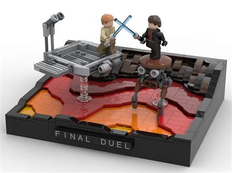 Duel On Mustafar - Final Duel Scene | Instructions: rebricka… | Flickr