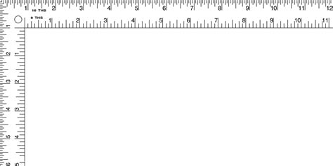 12 Inch Ruler Printable Actual Size