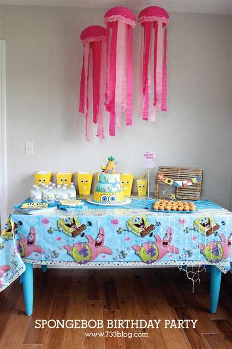 Spongebob Squarepants Birthday Party - Inspiration Made Simple