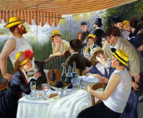 Description of the Painting Luncheon of the Boating Party by Pierre ...