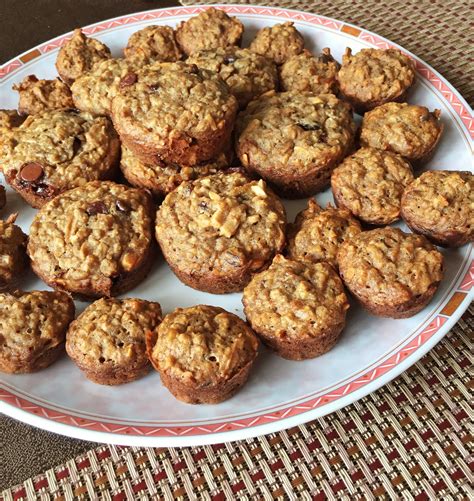 Healthy Banana Apple Muffins - Soren's Purple Plate