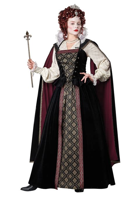 Elizabethan Queen Women's Costume