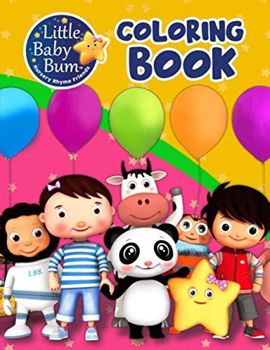 Little Baby Bum Coloring Book: A Great Coloring Book For Coloring ...