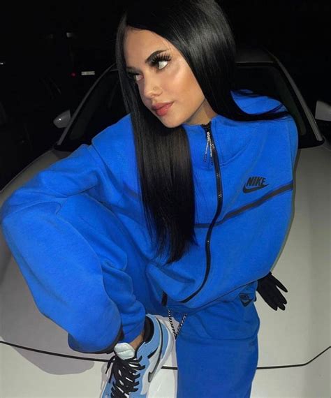 💙Blue outfit💙 | Nike tech tracksuit, Girls tracksuit, Nike outfits