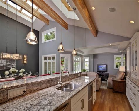 20 Beautiful Kitchens With High Ceilings