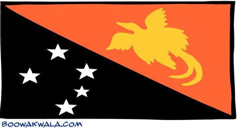 Papua New Guinea - Flag