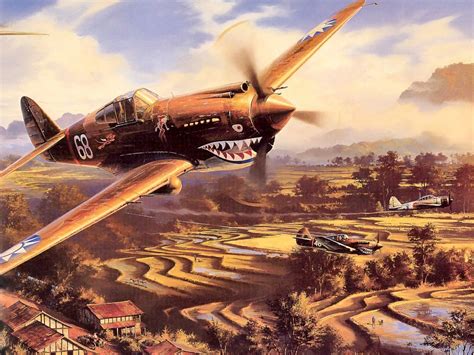 WWII Aviation Artwork – Gallery 1 : Atomic Toasters - Aircraft ...