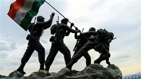 Indian Soldiers With Flag Indian Army, HD wallpaper | Peakpx