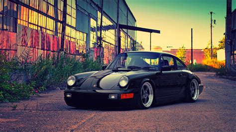 Ultrawide Old Porsche Wallpaper