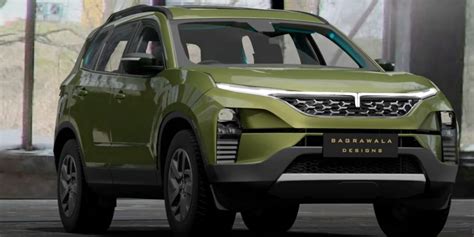 2023 Tata Safari Facelift Rendered In Multiple Colours, Looks Dashing