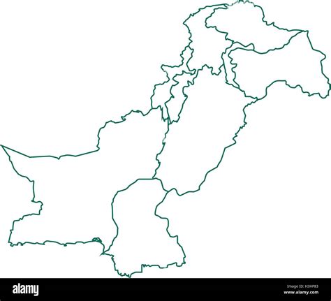 Pakistan map hi-res stock photography and images - Alamy