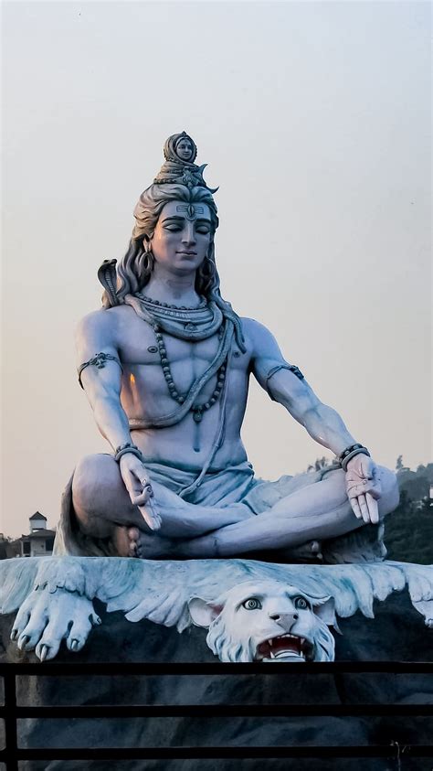 Lord Shiva Meditation, lord shiva, meditation, statue, god, mahadev, HD ...