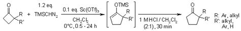 Cyclopentanone synthesis