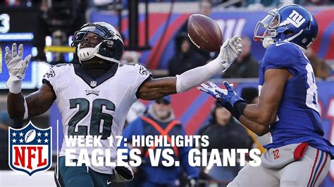 Eagles vs. Giants | Week 17 Highlights | NFL - YouTube