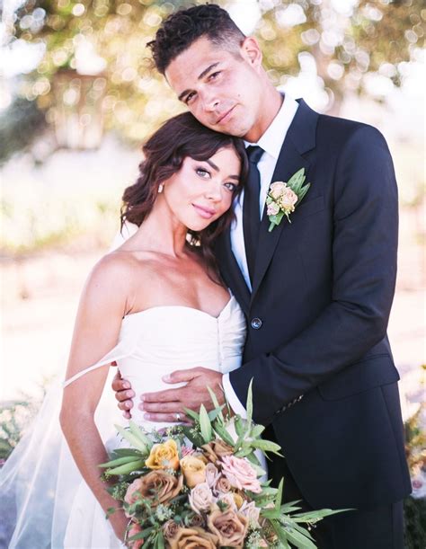 Sarah Hyland Stuns in Three Romantic Wedding Gowns: See Her Bridal ...