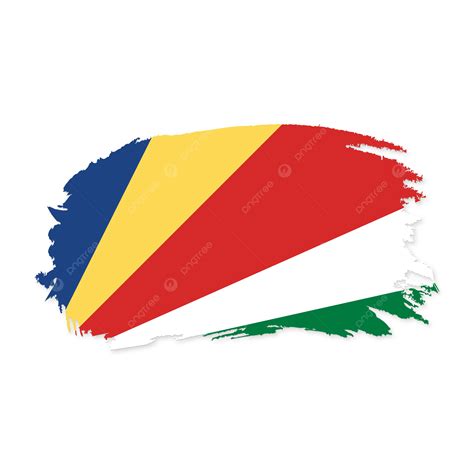 Seychelles Stock Flag Vector With Transparent, Seychelles, Seychelles ...