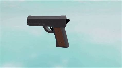 ROBLOX [] Making a gun model for a game [] 1 - YouTube