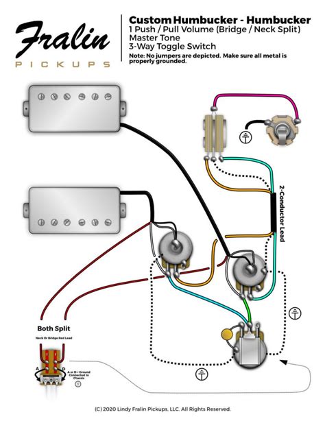 Gibson Les Paul Wiring Diagram with Master Tone - Fralin Pickups