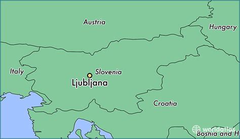 Where is Ljubljana, Slovenia? / Ljubljana, Ljubljana Map - WorldAtlas.com