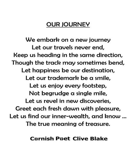 Our Journey -WBCP -Wedding poem-poetry -Weddings by CliveBlake on ...