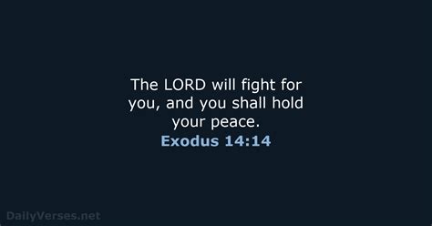 Exodus 14:14 - Bible verse (NKJV) - DailyVerses.net