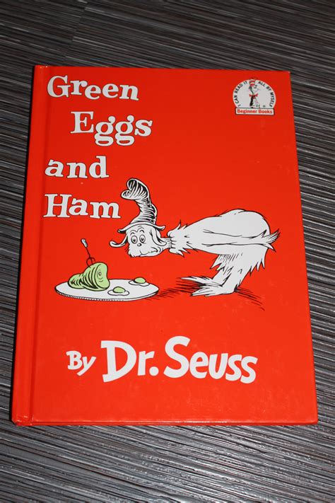 Green Eggs And Ham - Author; Dr. Seuss - ISBN #0-394-80016-8 Beginner ...