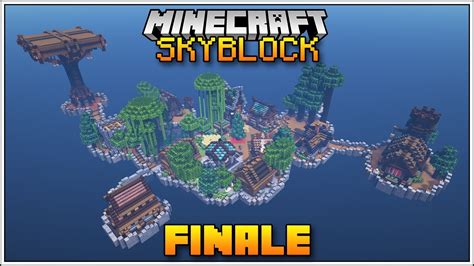 Minecraft One Block Skyblock - Dragon Fight / World Tour [Finale] - YouTube