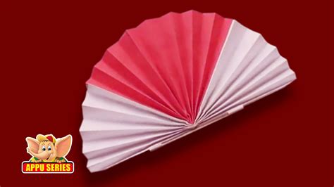 Chinese Paper Fan Craft How To Make A Chinese Fan Arts Crafts Youtube ...